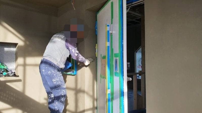 원주시 반곡동 PAREX DPR STUCCO 외단열 시공 공정 사진 4