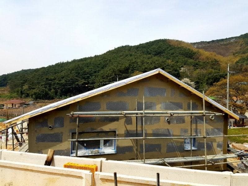 전북 정읍시 PAREX DPR STUCCO 외단열 시공 공정 사진 3