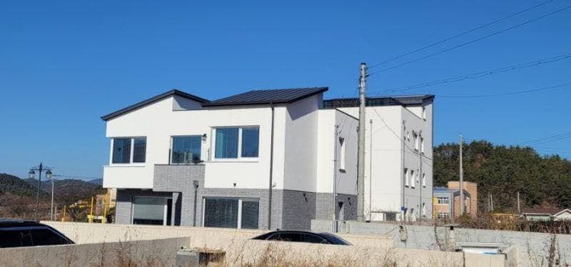 전남 여수시 소라면 PAREX DPR 외단열미장마감 외단열 시공 공정 사진 6