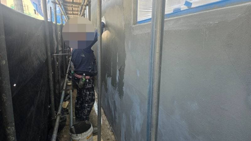 서울 동작구 상도동 외단열미장마감 외단열 시공 공정 사진 4
