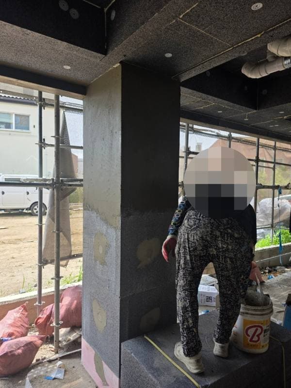 전주시 덕진구 송천동 외단열미장 (타일·파벽 바탕) 외단열 시공 공정 사진 4