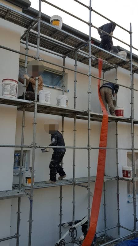 용인시 처인구 사암리 PAREX DPR STUCCO 외단열 시공 공정 사진 1