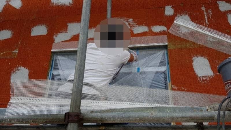 경주시 현곡면 불연 미네랄울 외단열 미장마감 외단열 시공 공정 사진 3