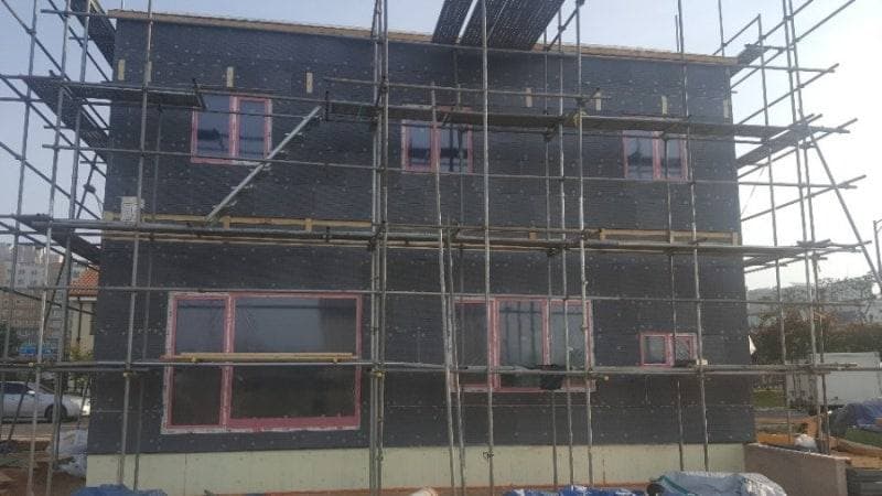 나주시 빛가람동 PAREX DPR STUCCO 외단열 시공 공정 사진 1