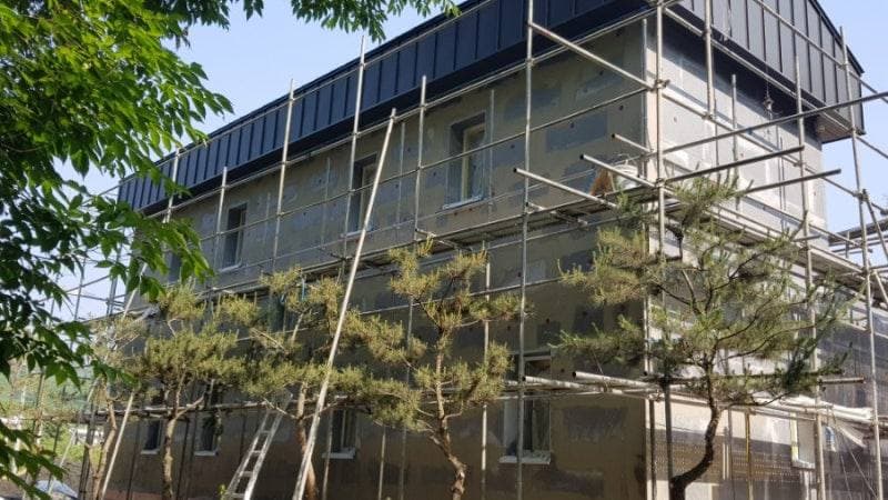 원주시 문막읍 PAREX Variance Tiera Plaster 외단열 시공 공정 사진 3
