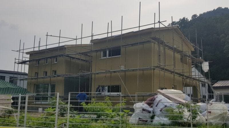 충남 금산군 PAREX DPR 외단열 시공 공정 사진 5