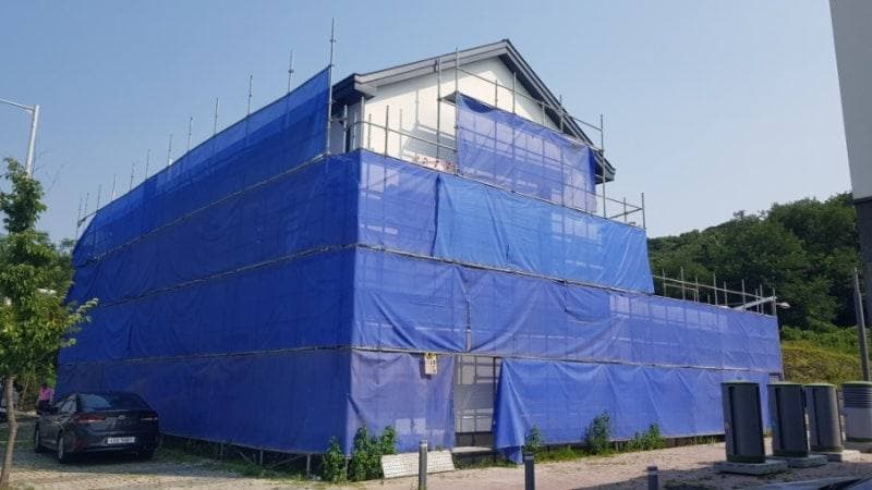 김포시 운양동 PAREX DPR 외단열 시공 공정 사진 6