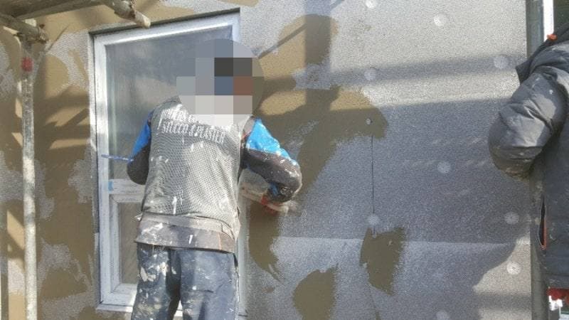 용인시 기흥구 지곡동 TERRACO STUCCO 외단열 시공 공정 사진 2