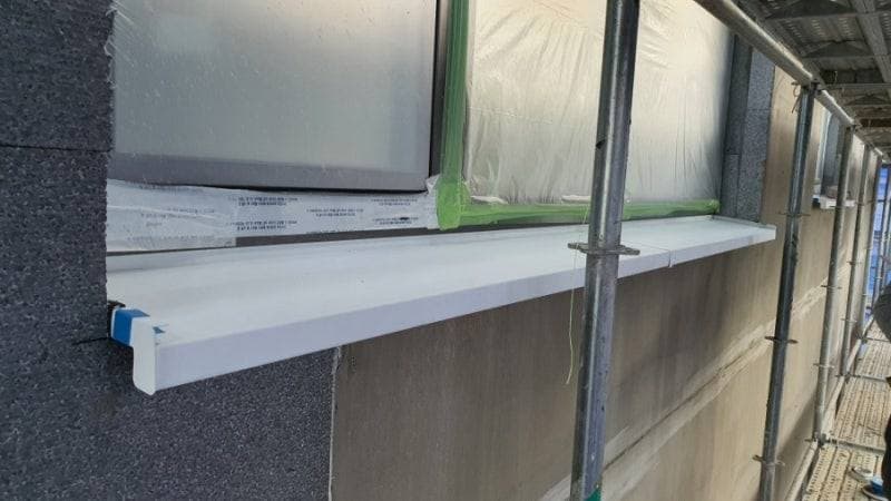 전남 여수시 소라면 PAREX DPR 외단열미장마감 외단열 시공 공정 사진 4
