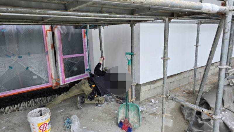 홍천군 갈마곡리 패시브하우스 외단열미장마감 외단열 시공 공정 사진 5