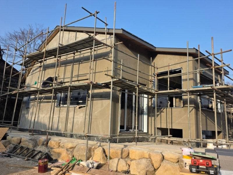 경기 광주시 도척면 외단열미장마감 외단열 시공 공정 사진 5